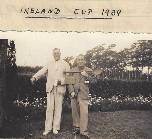 Archive photograph of the Men's Ireland Cup era