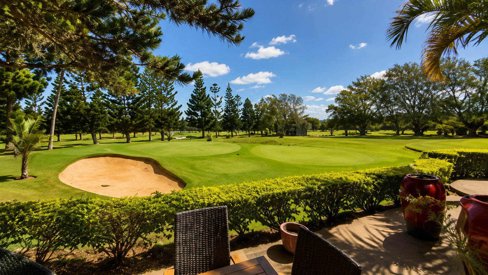 Archive photograph of the polo and golf ground before modernisation